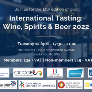 International Tasting, il 12 aprile a Londra networking e degustazione