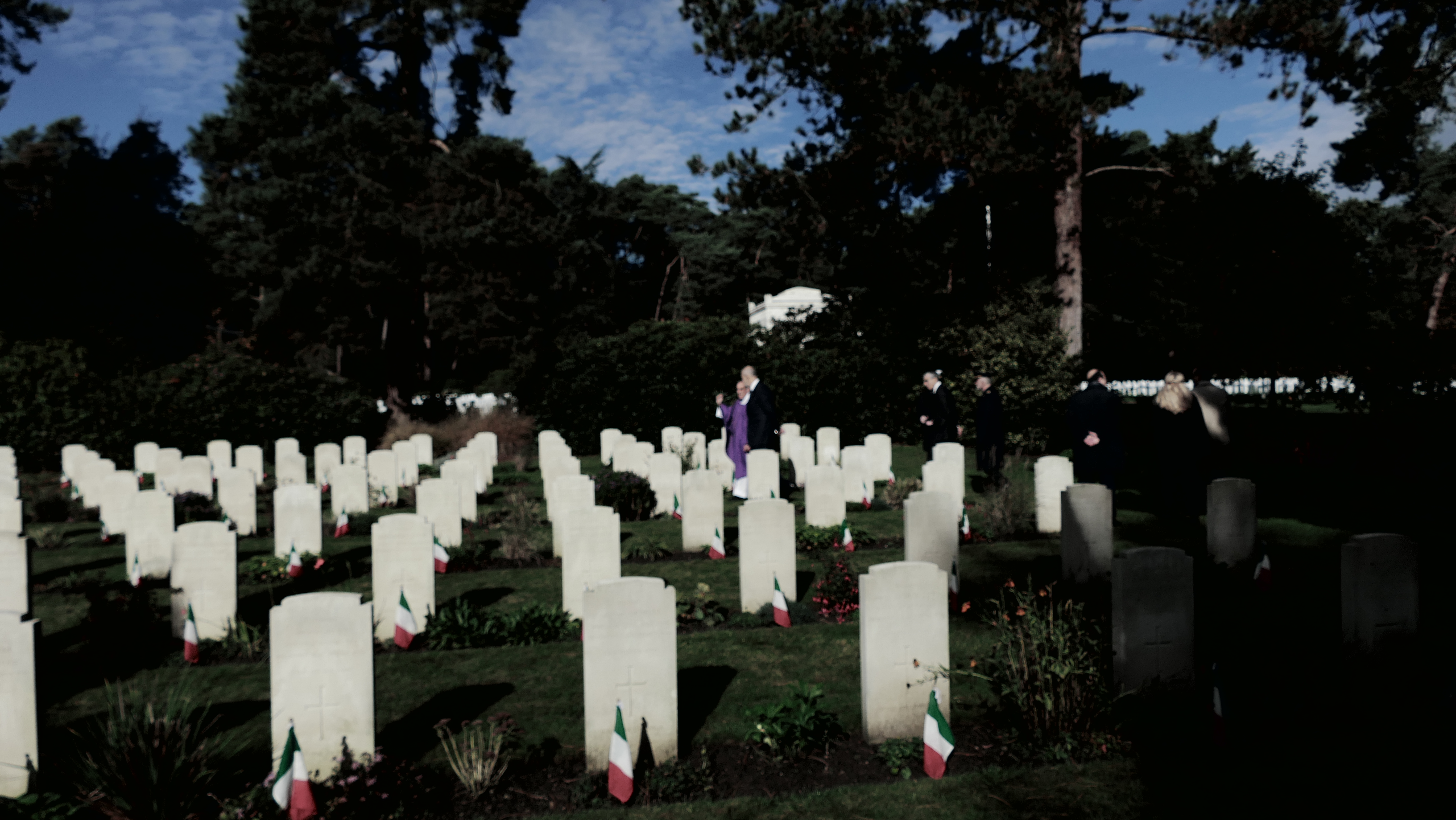 Onori ai caduti sezione italiana brookwood cemetery