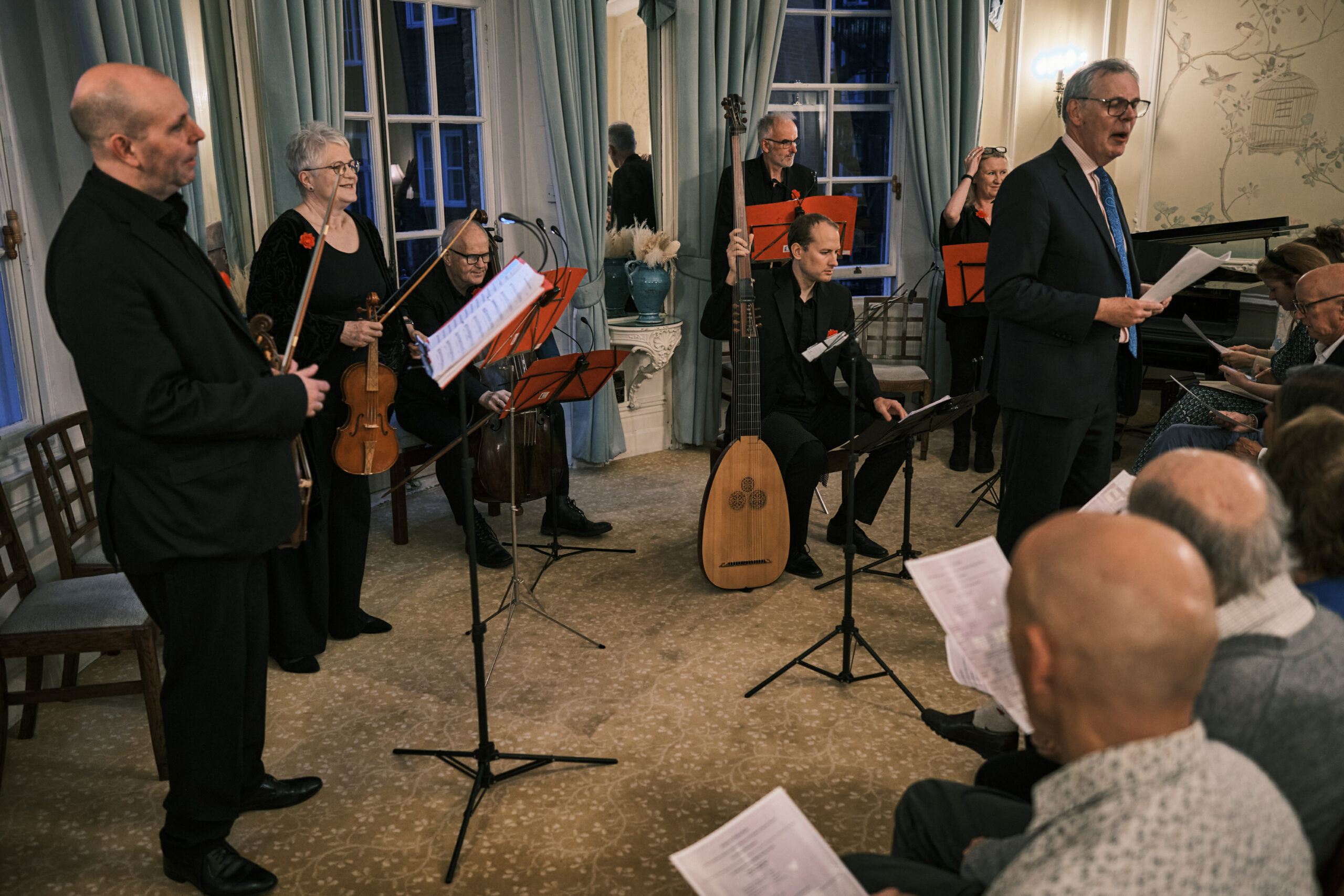 La Monteverdi String Band in The Madrigal Reimagined, evento organizzato da British Italian Society (photo credits Chiara Fabbro)